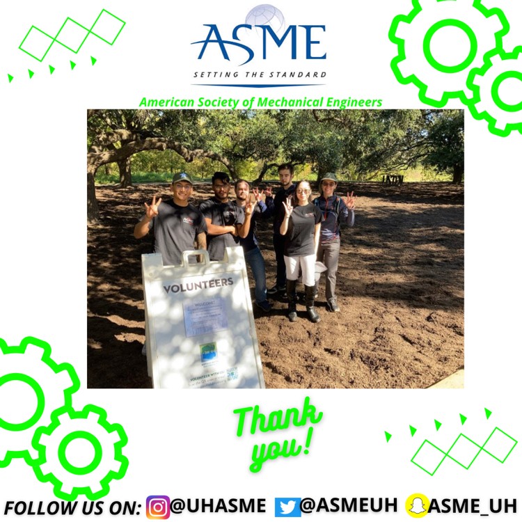 ASMEUH's tweet photo. Shout out to everyone who volunteered to help maintain Buffalo Bayou Park! Thank you all for your hard work! https://t.co/Ov0WbWAzT9
