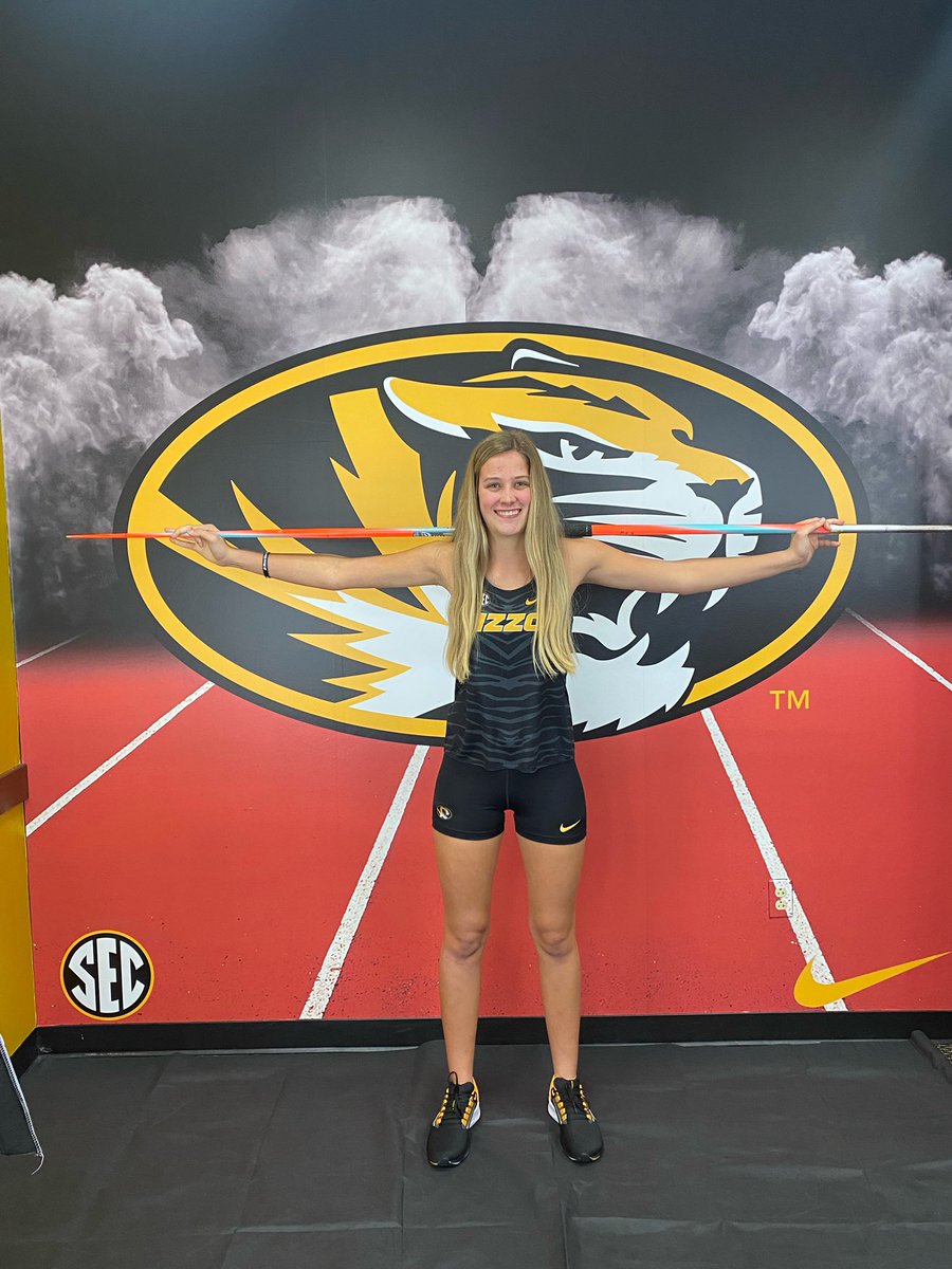 So excited to announce that I have decided to continue my academic and athletic career at the University of Missouri!💛🖤 Thank you to everyone who has helped me this far! So excited to become a Tiger!