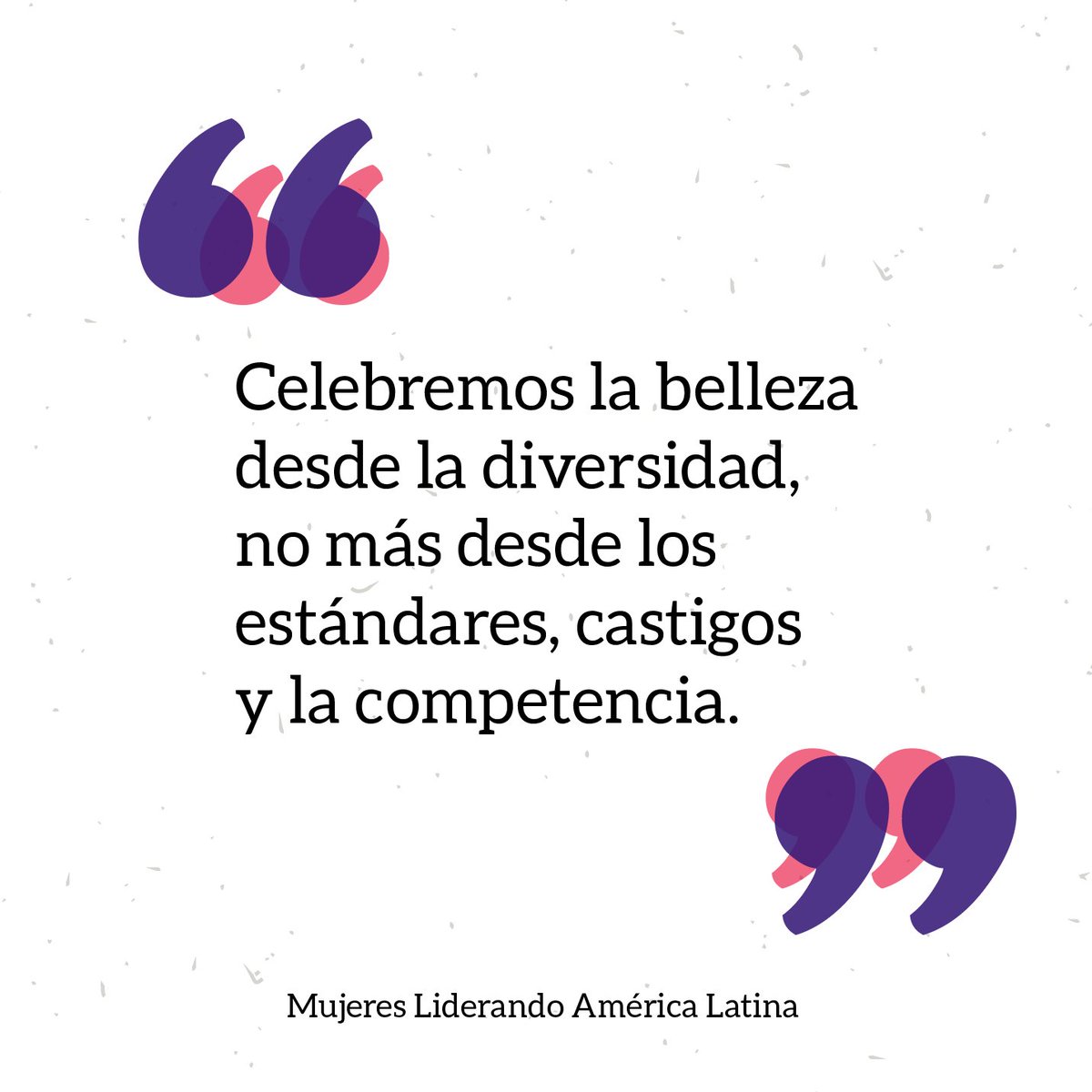 MujeresLiderAL's tweet photo. #adiosestereotipos Porque las prácticas de belleza mantienen, en muchas ocasiones, a las mujeres dentro de la práctica del dolor.
#MLAL #SoyMLAL https://t.co/3HLUCvO23H