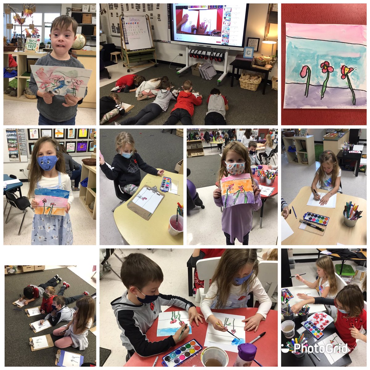 Remembrance Day art in 1C today. <a href="/WoodlawnHSD/">Woodlawn School</a> <a href="/HanoverSD/">Hanover School Division</a>