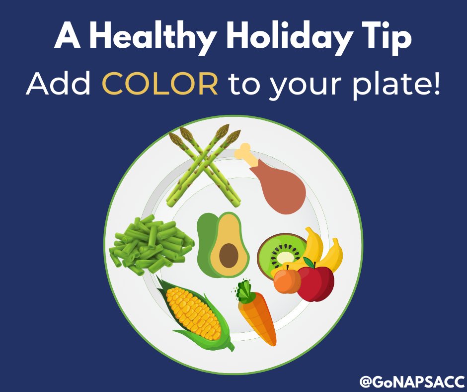 Add color to your plate with fruits and veggies! You can even try using local sources for your fruits and veggies to support #FarmToECE.