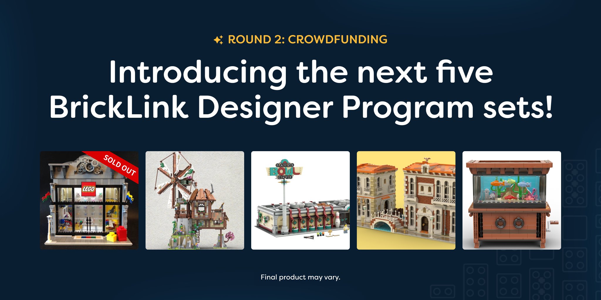 BrickLink on Twitter: "Congratulations to the next five BrickLink Designer  Program sets, Modular LEGO Store, Mountain Windmill, Retro Bowling Alley,  Venetian Houses, and Clockwork Aquarium! Four of the five sets still  available