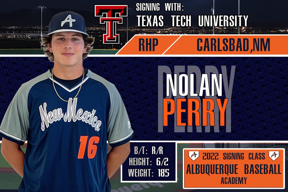 AbqBaseballAcad's tweet photo. Another big time Carlsbad arm! https://t.co/Zf35lXxAL0