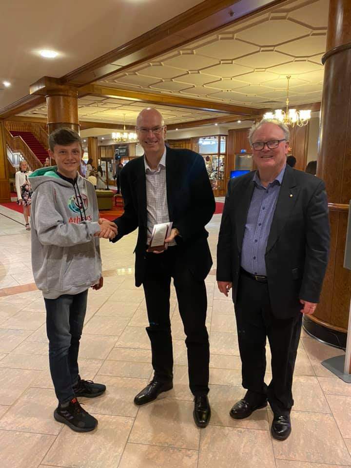 We congratulate <a href="/TheShawThing/">Rob Shaw</a>  on receiving Athletics Tasmania's Special Award for his coverage of athletics in Tasmania and contribution to the AOTY selection panel. Rob's well researched articles in <a href="/ExaminerOnline/">The Examiner</a> are always a great read and well deserving of this recognition.