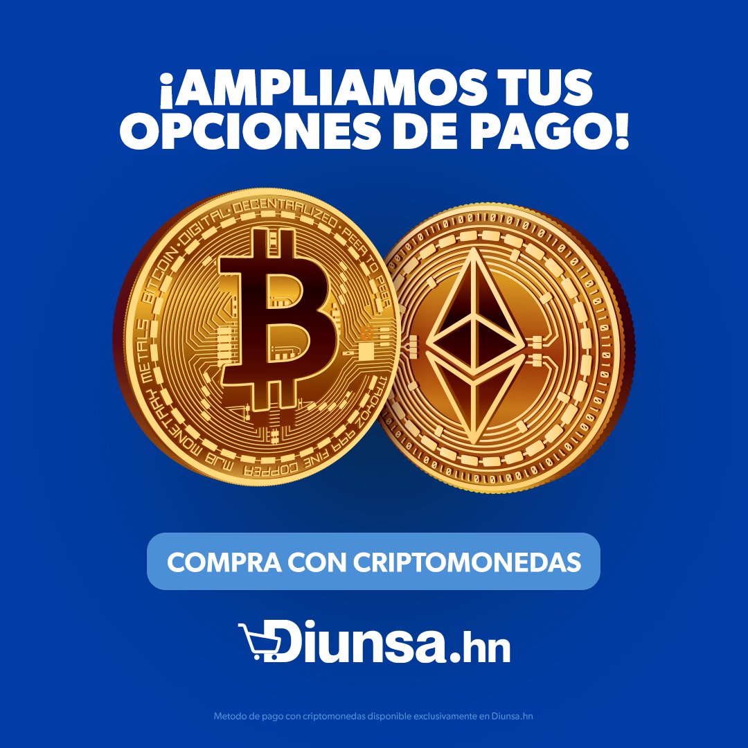 Desde hoy https://t.co/O0rCNjT9pC es la primera página de compras online en  recibir criptomonedas como forma de pago en Honduras. Haz tus compras de  una forma totalmente diferente. ¡Bienvenido a la nueva era! #