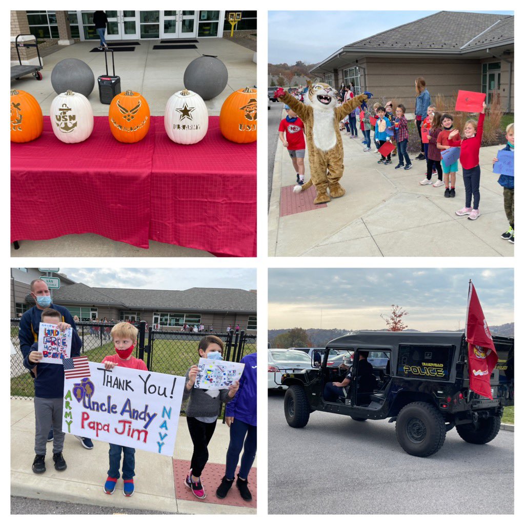 We had a GREAT morning celebrating and thanking our veterans with our Veterans Day Parade!  Thank you to all veterans for your service!@EurekaElemAP <a href="/rockwoodschools/">Rockwood School Dist</a>
