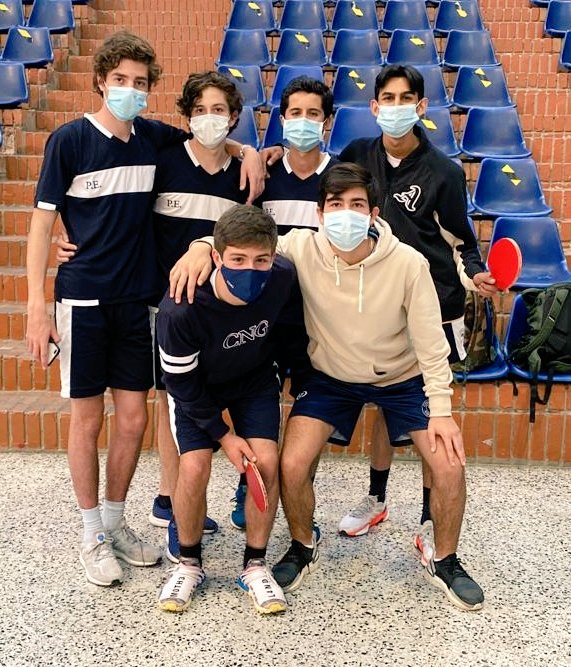 @CNGTabletennis rallying at San Bartolome today! <a href="/GoCondors/">Betty Paine</a>