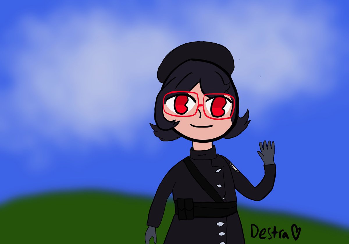 Destrxia's tweet photo. Rue fortnite this time :) It’s hard for me to draw hair so sorry about that
#fanart #fortnite #fortnitefanart #ruefortnite #rue #rurefanart #beret #drawing #artist #digitalart #digitalartist #digital #georgenotfound #idk #lol #stopreading #bird https://t.co/ji3T9Ai2rk