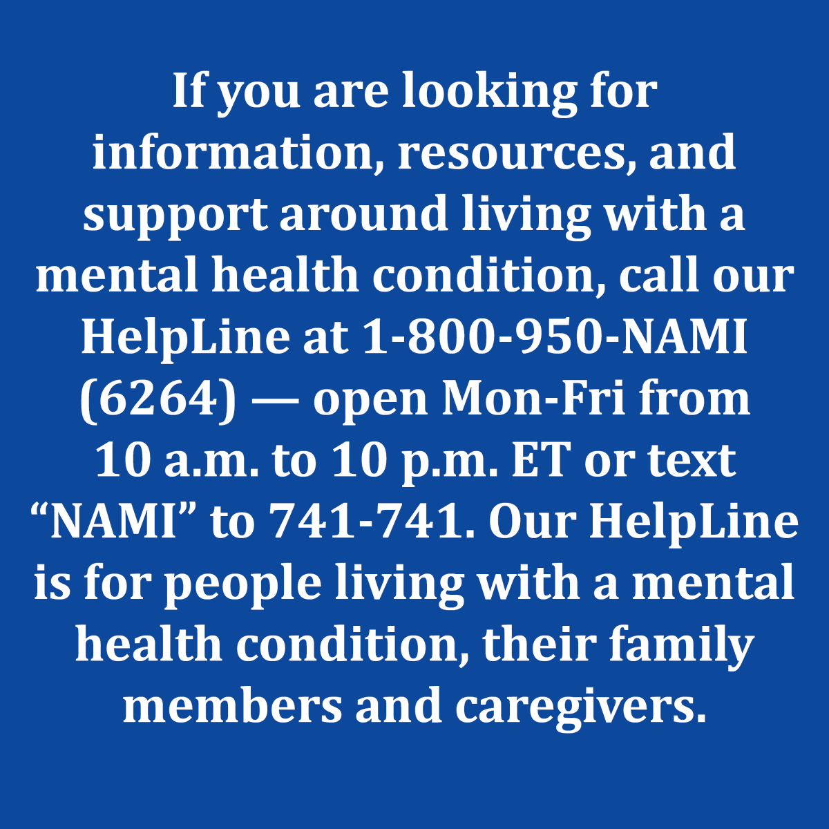 NAMI (@namicommunicate) on Twitter photo 