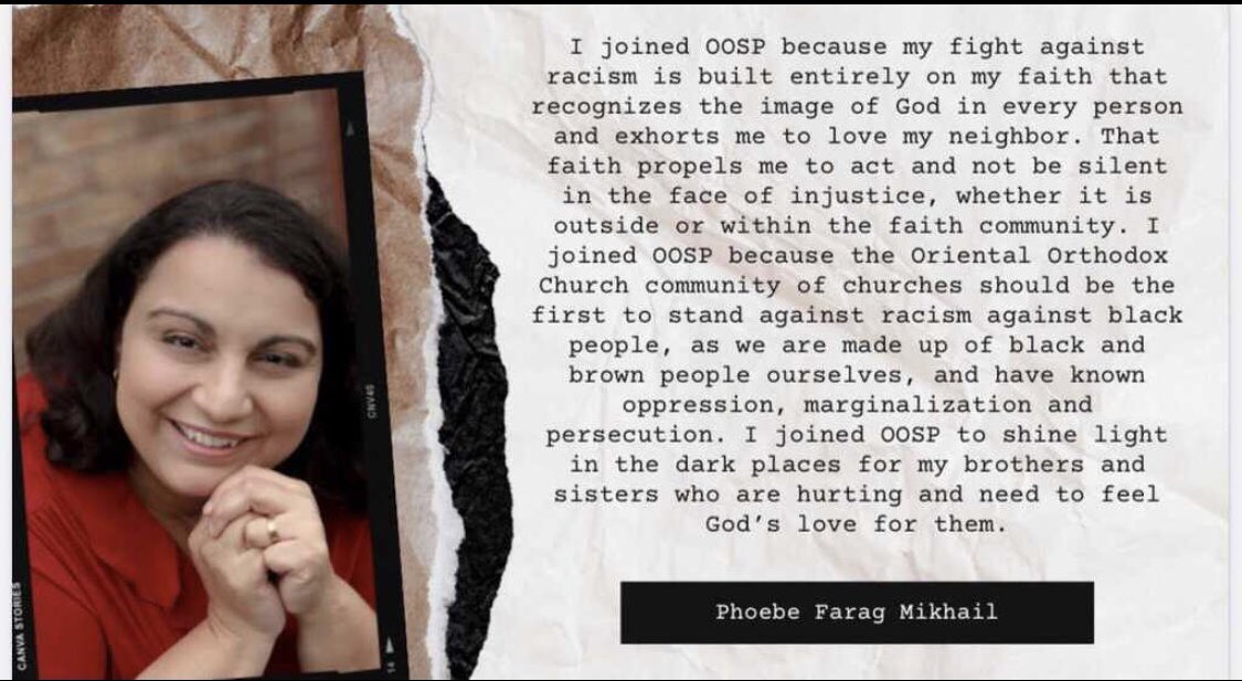 OOSP__'s tweet photo. ‘Why did you join the Oriental Orthodox Solidarity Project?’ Over the coming weeks, OOSP will be sharing member testimonies of their desire to build a community of care and action for a better future in our churches and our communities in the United States. https://t.co/IybRQlpuJq