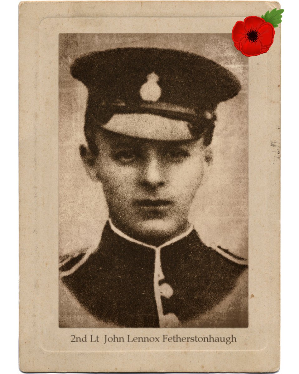 Remembering  Second Lieutenant John Lennox Fetherstonhaugh 🇬🇧

2nd Battalion, Argyll and Sutherland Highlanders.

Death: 10 November 1914, Ypres, Western Front.

Visit The Poppy shop: bit.ly/3Cu3q56

#RBL100 #Royalbritishlegion #Lestweforget #remembrance