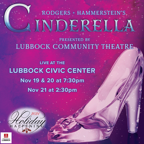 SelectaSeat's tweet photo. Cinderella is less than two weeks away! Lubbock Community Theatre is partnering with the Junior League and Holiday Happening to present this all time family favorite! You can purchase tickets online today at https://t.co/17eyj5ufbS https://t.co/YGluPbyYn4