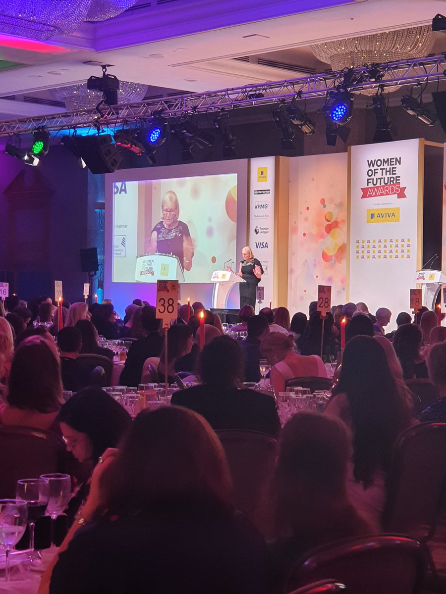 ThatApplegate's tweet photo. A fantastic evening at the women of the future awards #WOF2021 with an inspiring speach from @avivaplc 's @Amandas_Shoes https://t.co/ng3ePOMrpt