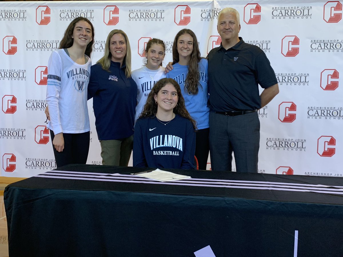 Carroll_GBball's tweet photo. 🏀 Congratulations to our seniors @_grace_oneill and @maggie_grant44 on #NationalSigningDay 🤩 @DrexelWBB @novawbb https://t.co/aiw3F0kS5k