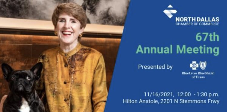 North Dallas Chamber (@ndcc) on Twitter photo The 67th Annual Meeting next Tuesday, November 16 at <a href="/HiltonAnatole/">Hilton Anatole</a>. Presented by <a href="/BCBSTX/">BCBSTX</a>, and featuring conversation between Lucy Billingsley and <a href="/DCEOmagazine/">D CEO magazine</a> Editor <a href="/cperez_Dallas/">Christine Perez</a>. The 67th Annual Meeting next Tuesday, November 16 at <a href="/HiltonAnatole/">Hilton Anatole</a>. Presented by <a href="/BCBSTX/">BCBSTX</a>, and featuring conversation between Lucy Billingsley and <a href="/DCEOmagazine/">D CEO magazine</a> Editor <a href="/cperez_Dallas/">Christine Perez</a>.
