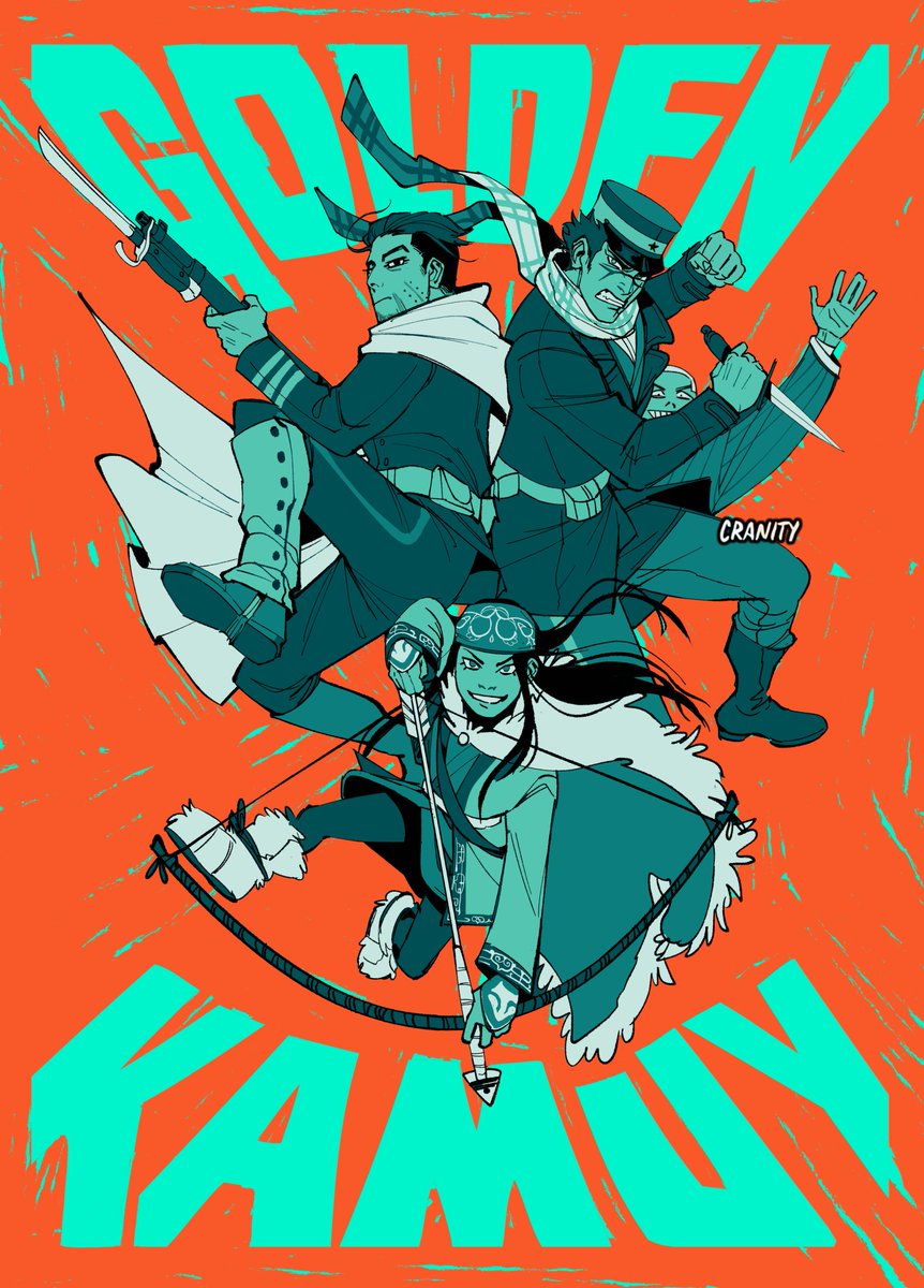 cranity's tweet photo. hunting for gold #goldenkamuy https://t.co/TmLcxGWcud