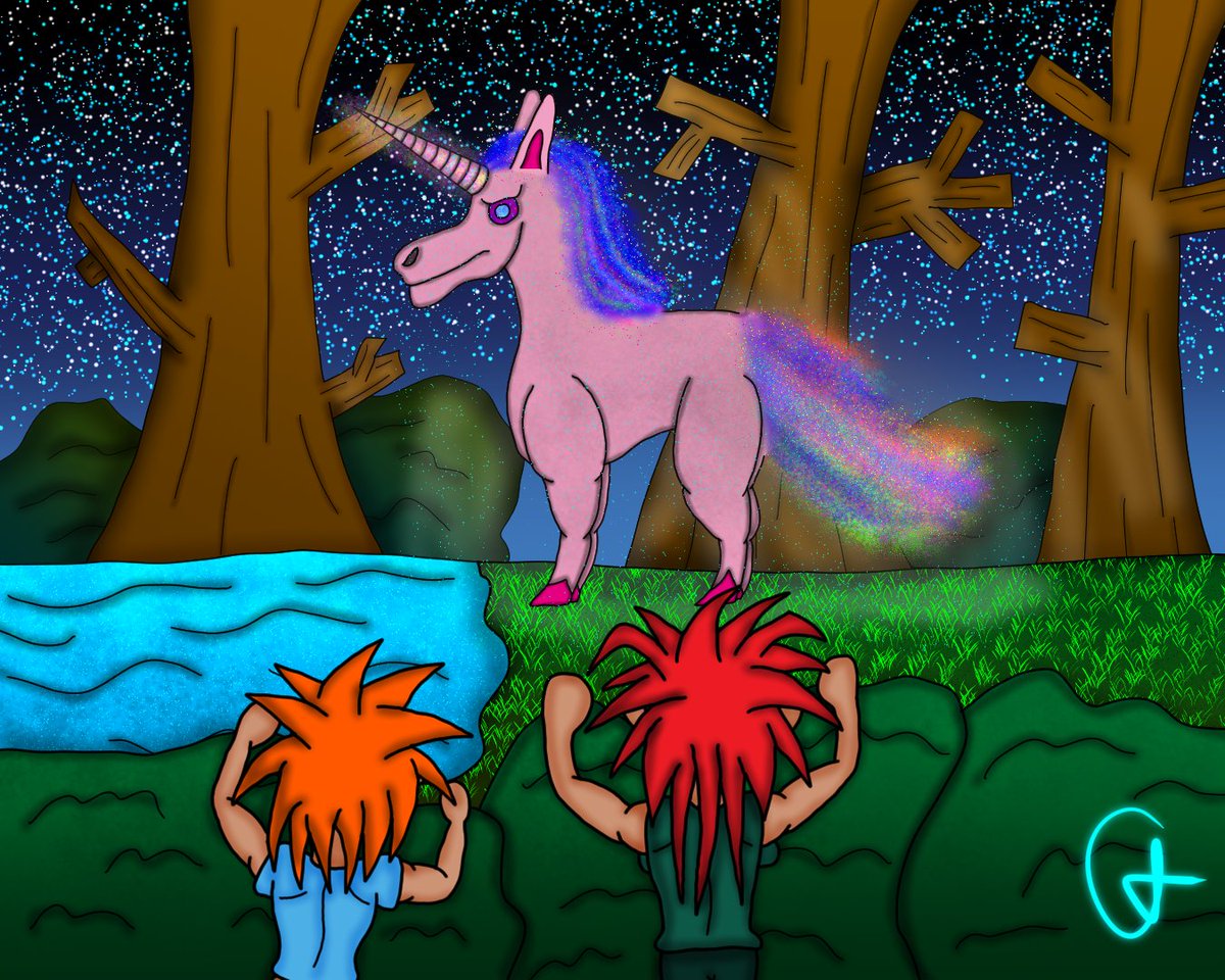 gojeroh's tweet photo. Artober Day 30
Prompt: Ethereal
Creature: Unicorn
#AdventuresOfKaraAndErik 

#Juliartober #artober #artober2021 #Art  #Artwork #drawtober #drawtober2021 #draw #drawing #digitalart #gojeroh #christophertoro #day30 #ethereal #unicorn https://t.co/0mgp8STnbd