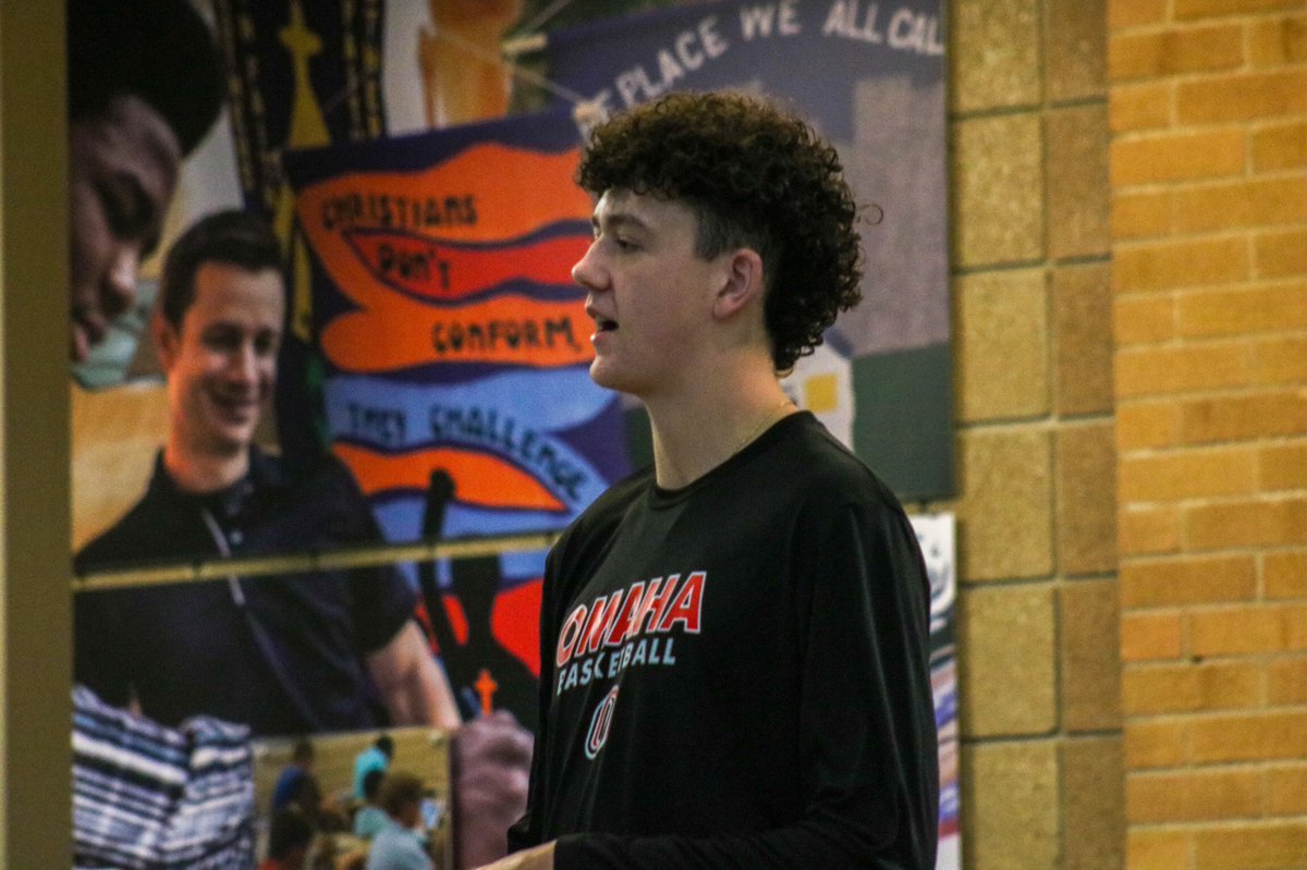 CreightonPrep's tweet photo. Congrats to Luke Jungers who signed his National Letter of Intent today. He’ll be attending @UNOmaha and playing basketball! 🏀 @OmahaMBB @JrJayBasketball https://t.co/YcuBstnav6