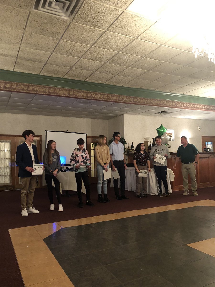 GolfLewisburg's tweet photo. And that’s a wrap!  Lewisburg Golf celebrated an amazing night at the end of season banquet.  We honored 12 seniors, the runner-up state’s team and our awesome coach!   Thanks for the memories!
Always Green Dragon Proud!! 🐉⛳️💪 https://t.co/dYZBlYIspp