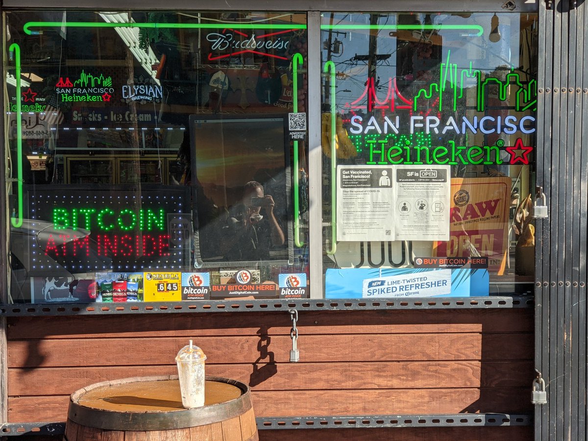Beer, Bobba, + BTC ...inside: