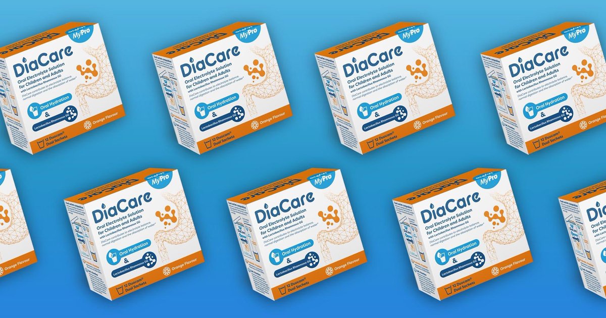 MyProFamily's tweet photo. Why DiaCare?                                                          1. Contains Electrolytes to tackle the problem of dehydration.
2. Contains a Probiotic which helps to swiftly restore the gut to normal. https://t.co/U7gs2Wyh2F