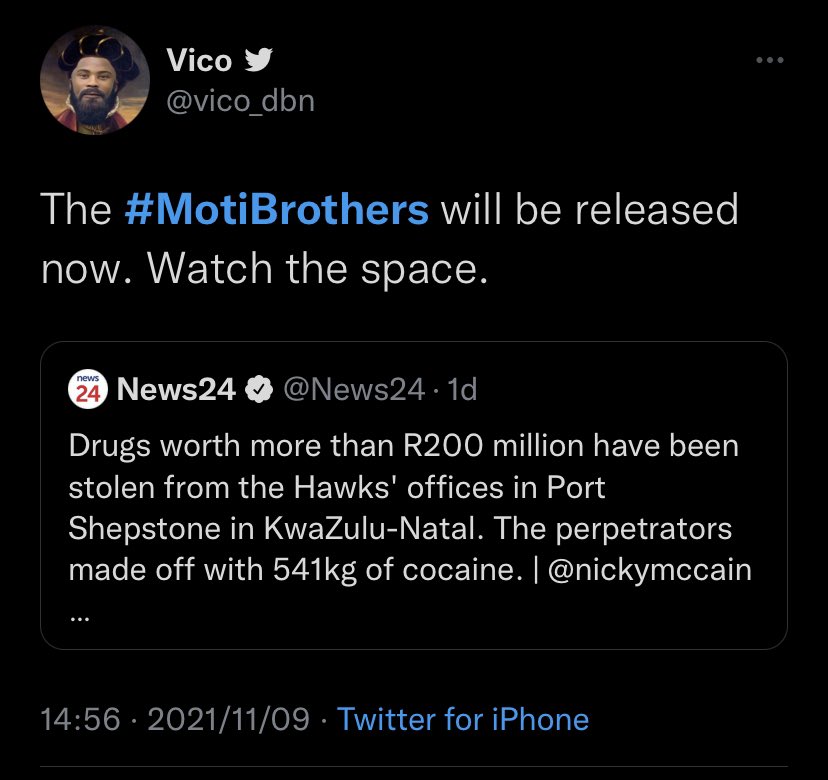 ZweliKing's tweet photo. South Africa is a movie 🎥, what’s this? 🤭 https://t.co/EsP1OXQtrF