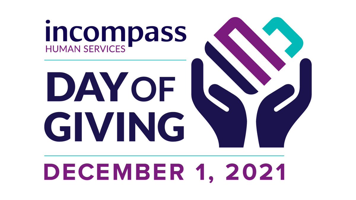 IncompassHS's tweet photo. On Wednesday, December 1, Incompass is holding our first-ever virtual 24-hour philanthropic event that we’re calling the “Incompass Day of Giving”, and we’d love your support in reaching our $30,000 goal! Learn more here: https://t.co/tH1lchHKtH

#Give2Incompass #DayofGiving https://t.co/gmGeIvZsfV
