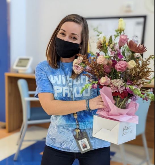 WilburnElem's tweet photo. 🌺We are #Wilburnproud to announce our 21-22 Teacher of the Year, Ms. Wilkinson @whimsywilkinson!  
🌺You will always find her building strong relationships with students,families, &amp; staff! Ms. Wilkinson is always a ray of sunshine in the building! @WCPSSNortheast @WCPSSTeam https://t.co/CXLouoKc4J