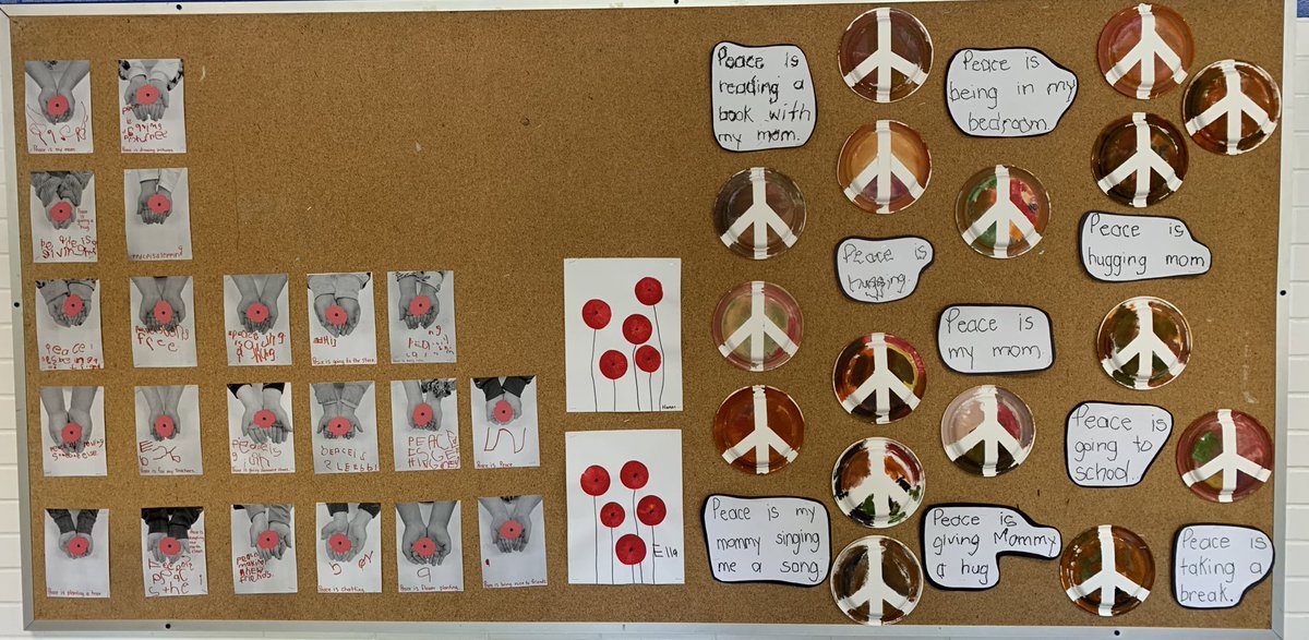 What Peace means to us #RemembranceDay #peaceinourhands #lkdsb #fdk <a href="/Mrsdunnsclass1/">Wondering in FDK</a> @93duker9 <a href="/LKelempro/">LKDSB Elem Program</a>