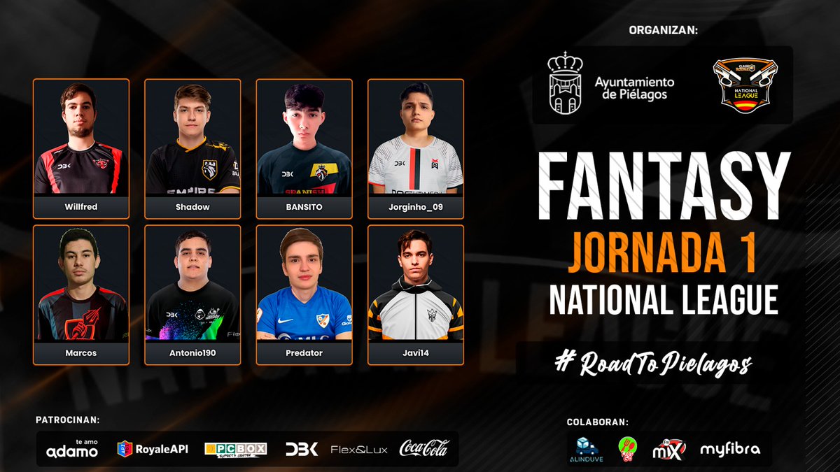 #ClashRoyale | Estos fueron los MVP puntuables de la #Jornada1 para el #fantasy

⭐ <a href="/willfred_cr/">willfred</a>
⭐ <a href="/Shadow_comp/">Shadow</a>
⭐ @Bansito_CR
⭐ <a href="/Jorginho_0939/">yoryinho</a>
⭐ @MMarcosCR
⭐ <a href="/Antonio__190/">Antonio190</a>
⭐ <a href="/predator_is_god/">predator</a>
⭐ <a href="/Javi14__/">Javi14</a>

#RoadToPielagos