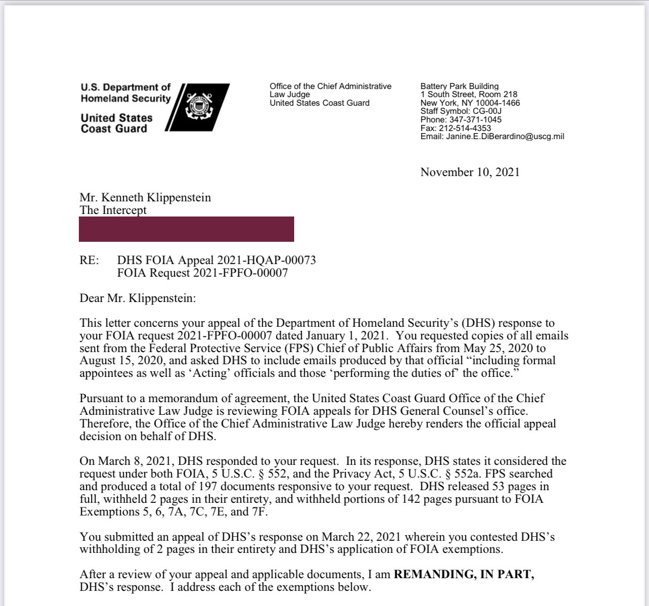 FOIA - Security Documents — #EndCrosscheck