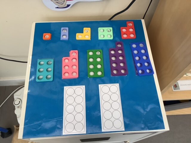 BoothroydAcad's tweet photo. Pupils in the Welcome room have been developing their Numicon skills to support their number work. Lots of great work &amp; continuous provision to help make learning links. #maths #numicon #basicskills #number #learninglinks #numberknowledge https://t.co/uJFGozwH6u