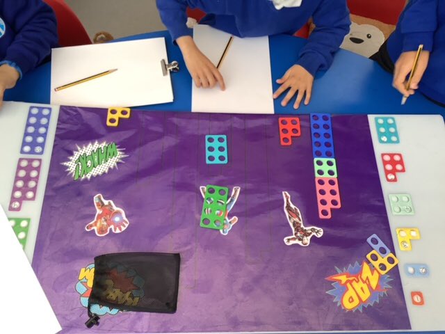 BoothroydAcad's tweet photo. Pupils in the Welcome room have been developing their Numicon skills to support their number work. Lots of great work &amp; continuous provision to help make learning links. #maths #numicon #basicskills #number #learninglinks #numberknowledge https://t.co/uJFGozwH6u