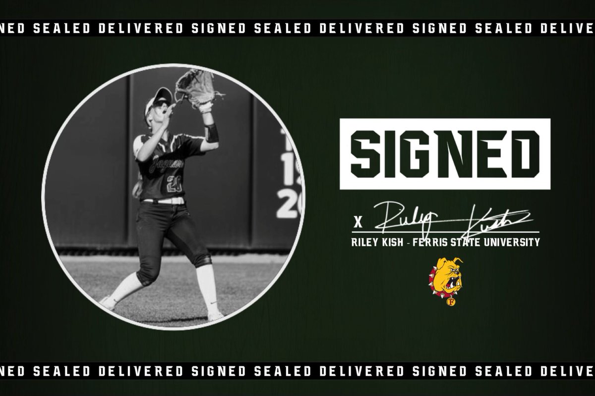 apvsoftball's tweet photo. 𝚂𝙸𝙶𝙽𝙴𝙳, 𝚂𝙴𝙰𝙻𝙴𝙳, and 𝙳𝙴𝙻𝙸𝚅𝙴𝚁𝙴𝙳 to Ferris State University. Congratulations Riley!

@FSU_SB | @kish_riley https://t.co/pl1OFtj1Tl