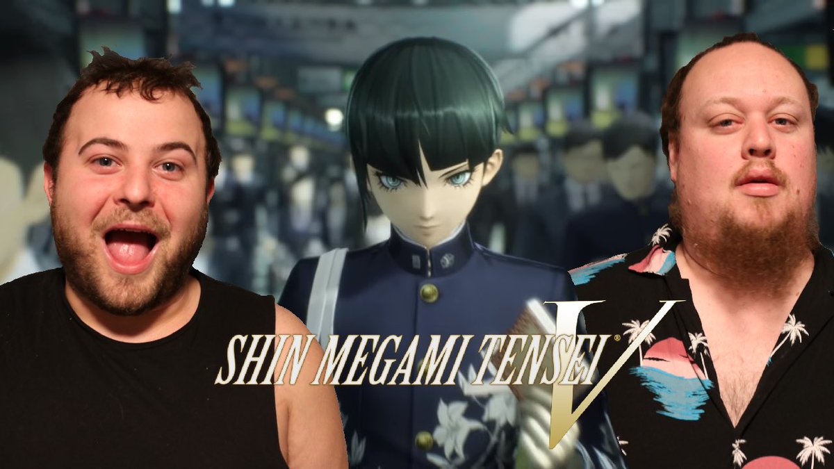 TheSAPodCast's tweet photo. The boys are back w/ a new vid be sure to • LIKE • SHARE • SUBSCRIBE • The SAPCs - Shin Megami Tensei V - Trailer Reaction https://t.co/ZFowk7rDk3 via @YouTube #thesmartasspodcast #smartasspodcast #theSAPCs #TheSAPC #SMT #SMTV #ShinMegamiTenseiV #gamer #nerd #megaten #JRPG 🎮 https://t.co/fiBhz0IVXL