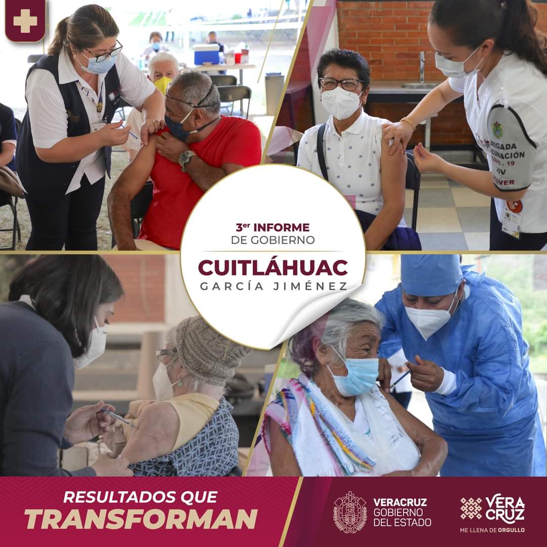 #ResultadosQueTransforman: Como parte de la primera etapa del Plan Vacunación contra COVID-19, se priorizó la aplicación de dosis a personas adultas mayores de 60 años y más con el fin de salvaguardar su salud.

#3erInformeCGJ