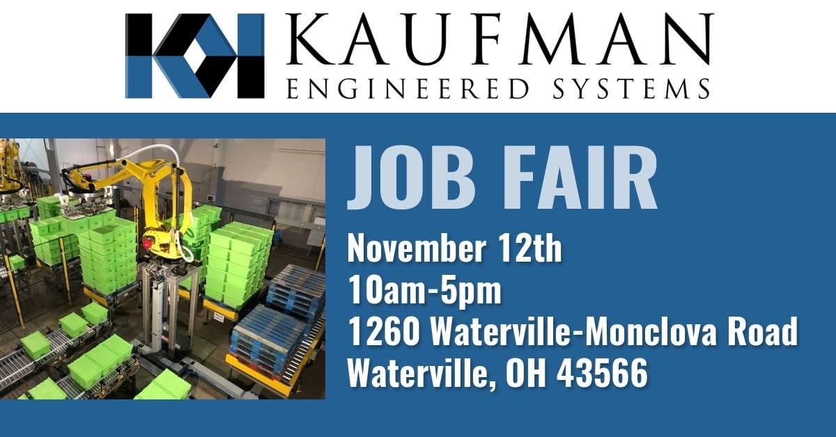 KaufmanSystems's tweet photo. This Friday! Stop by and see why a career at KES could be your perfect fit! https://t.co/ji1fM3QxaX