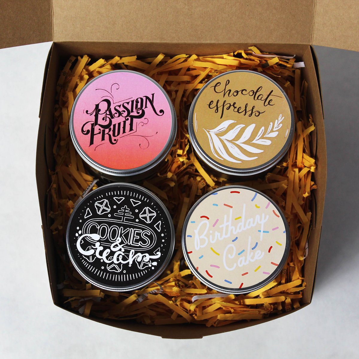 Charm_CityCakes's tweet photo. The Los Angeles Cake Jar Variety Packs are ready for pick-up! Order at our website, or for local delivery through Doordash and Grubhub. #charmcitycakes #cakejar #passionfruit #chocolateespresso #birthdaycake #cookiesncream https://t.co/2ihx0tLvGe