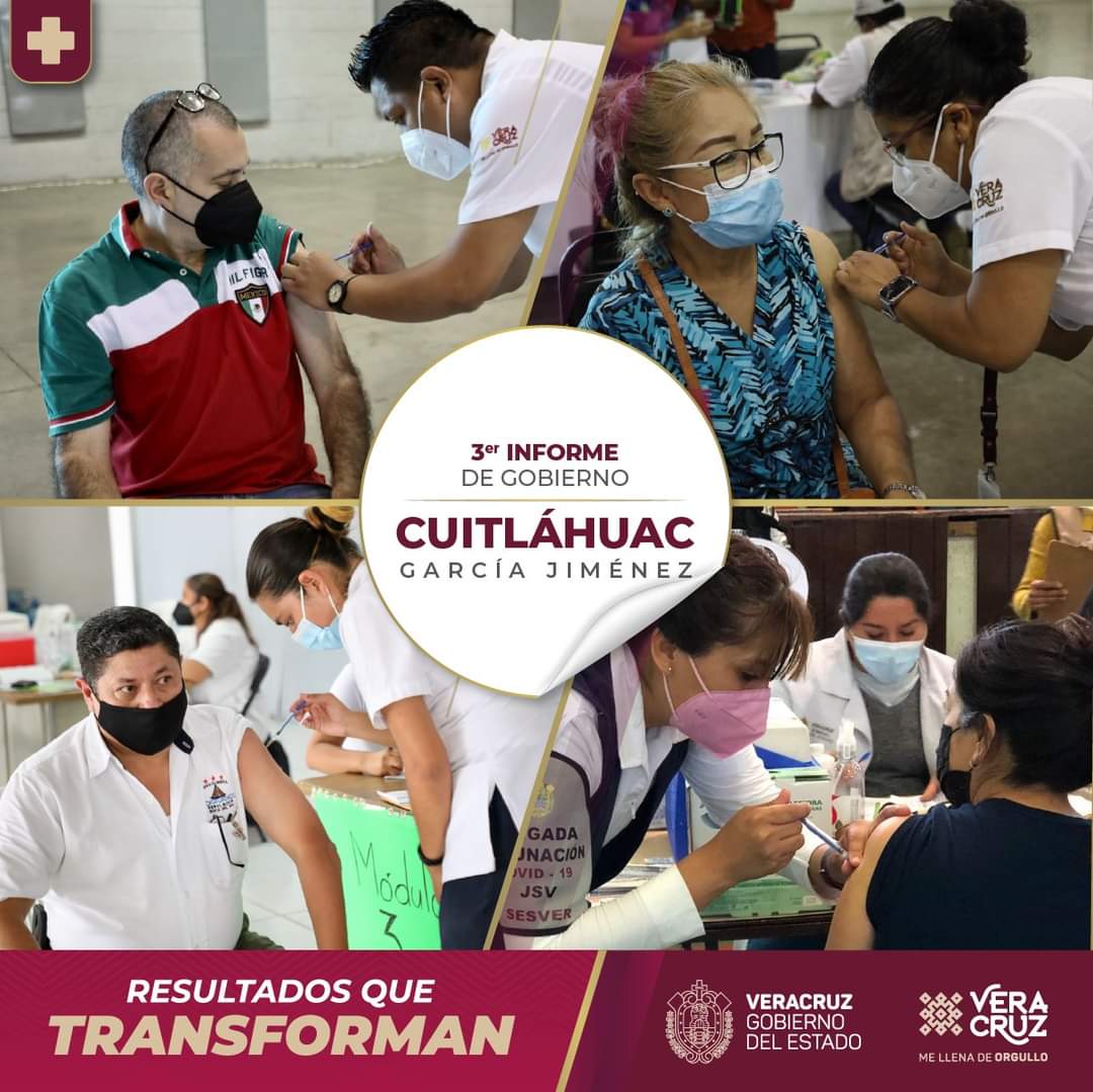#ResultadosQueTransforman: De manera ordenada y con buena participación de la población de 50 y más, se llevaron a cabo las jornadas para aplicar dosis del Plan de Vacunación contra COVID-19.

#3erInformeCGJ