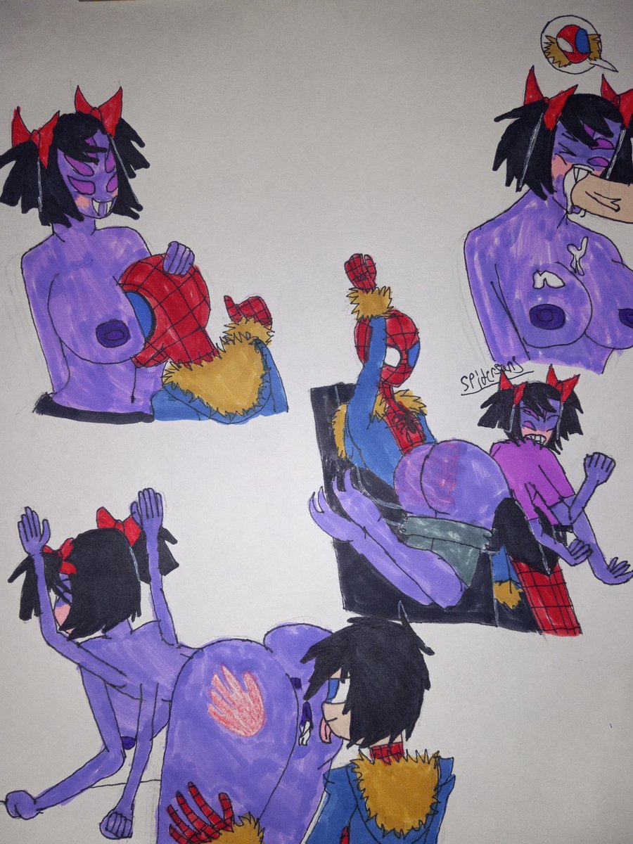 SpiderSans1's tweet photo. Peter and Muffet having their fun
#undertale #SpiderMan #muffet #NSFW #WebTale https://t.co/D4Ckd53BH5