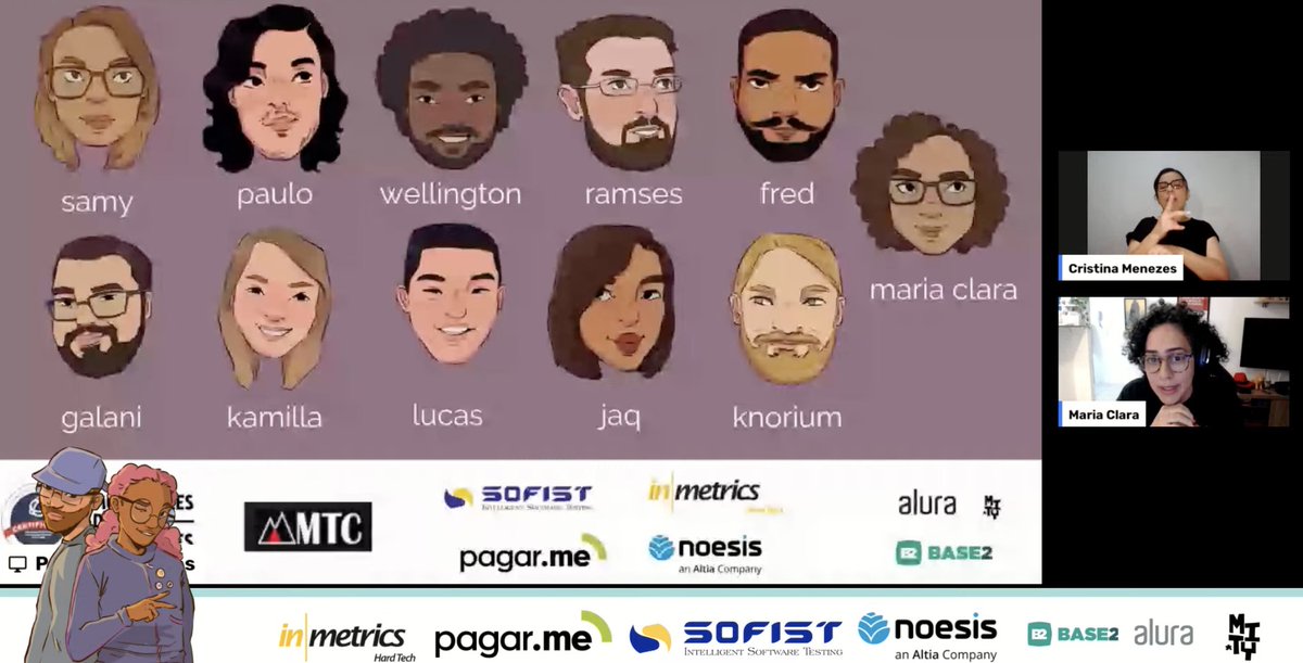 agile_testers's tweet image. quem faz o AT 🥰🥰🥰🥰🥰
@paulorgoncalves @wellavelino @rsaccoll @fredaomoreira @importclara @avontz @MihQueiroz @nerdeliciouss @knorrium samy