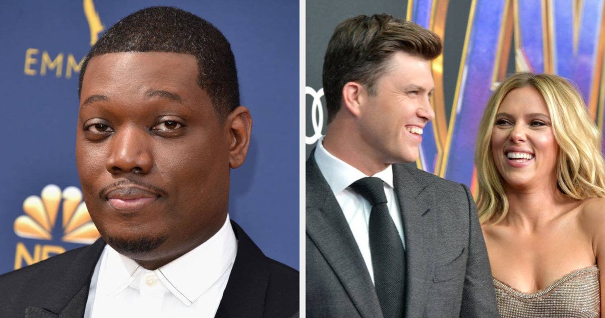 Michael Che Said Colin Jost And Scarlett Johansson's Son, Cosmo, Is A 