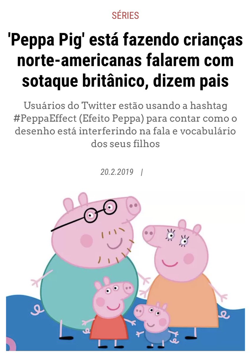 brunasantini's tweet photo. Isso daqui me lembrou o #PeppaEffect hahahaha https://t.co/isWdIsMIqa