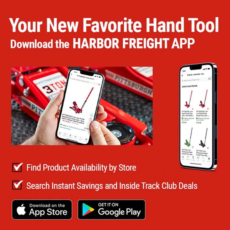 Harbor Freight on Twitter "It's here! The Harbor Freight Mobile App