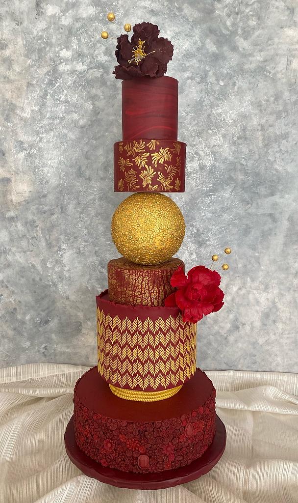 CakesDecor's tweet photo. Pierre Rubis by Hajra Fahad Rahman
https://t.co/ePqCIbats5
#weddingcake #royalicing #crackleeffect #fondant #spherecakes #sequins #sequincake #sugarflowers #embossed #marbledfondant https://t.co/HLSqro2eyo