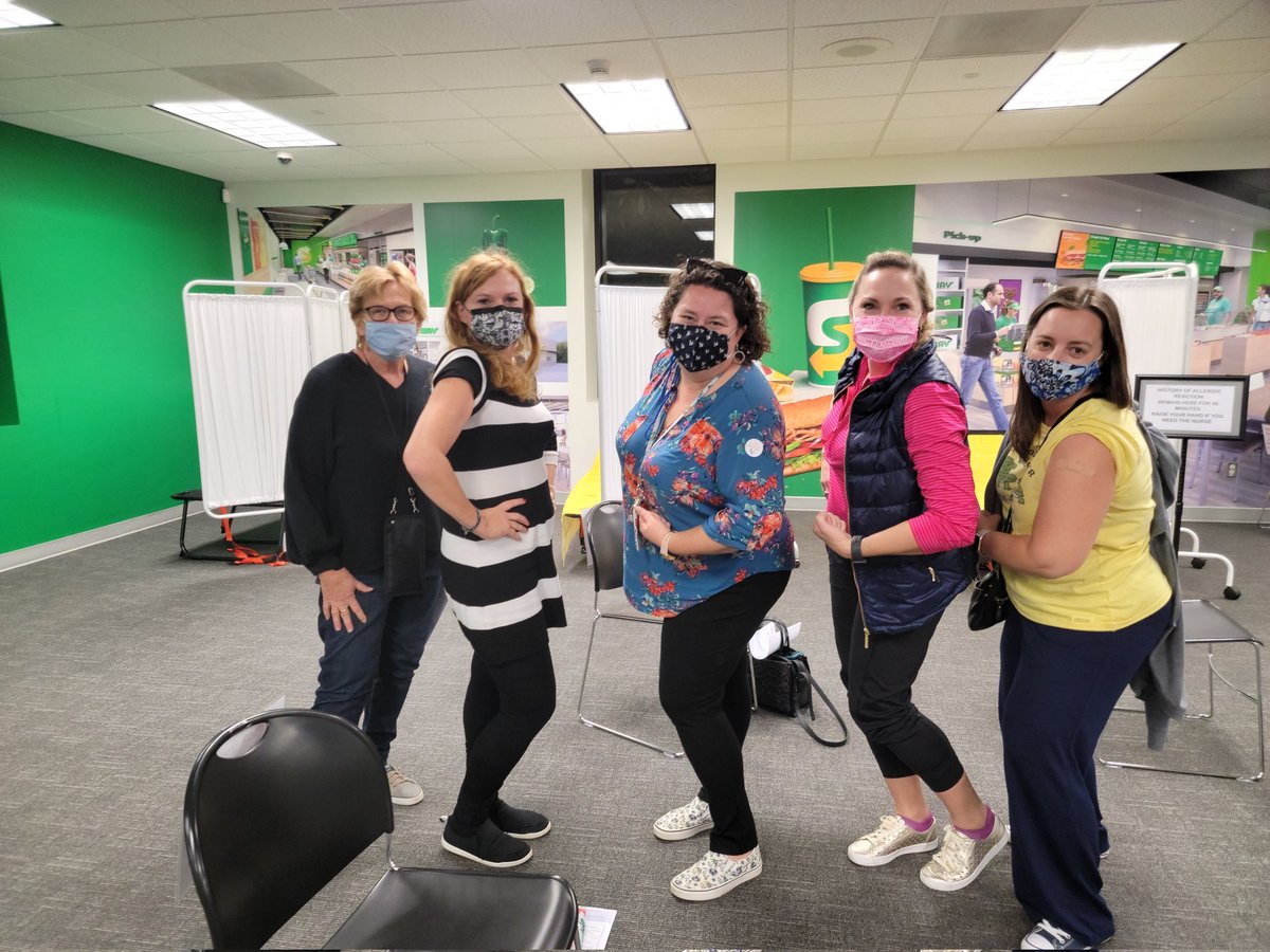 East Shore teachers getting boosted!
<a href="/MrsCEastShore/">Dr. Perry Carlson</a>