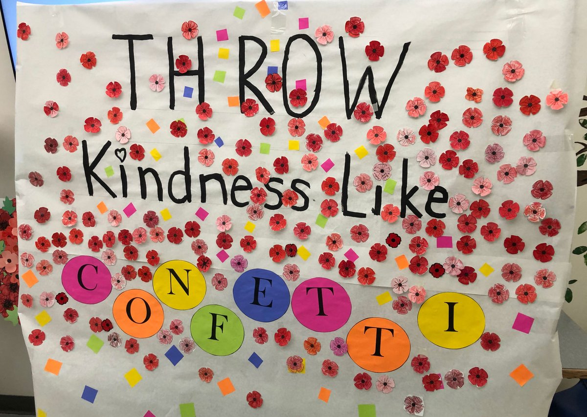 Amazed at the talents of staff &amp; students. Another 'not normal' Remembrance Day Service but a wonderful virtual service to honor those who have served. Big thanks to Mr. Smith for his words about kindness, patience, caring, understanding and peace.