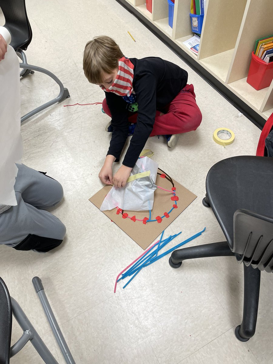 JenHolbrook218's tweet photo. STEM is happening in fifth grade!  Our “bolder builders” created tents that had to withstand wind, rain, and hail.  All were successful! #LincolnPrideWCS @warrenschools https://t.co/rBDW4Bd9Y1