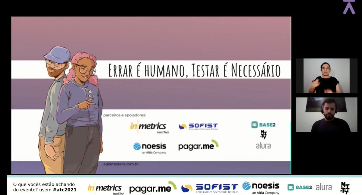 agile_testers's tweet image. agora recebemos o @gfechio_ no #atc2021