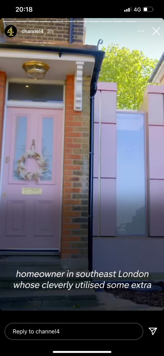 RIBAKateC's tweet image. Our uniquely designed pink shower extension in South London. #channel4 #extraordinaryExtensions #loudarchitects